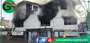 Bomberos del Cusco controlaron incendio en Wanchaq y rescataron a tres personas.