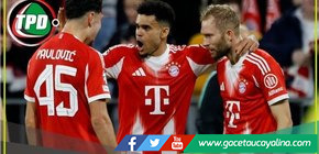 Bayern Múnich goleó 4-0 al Brugge en una noche perfecta.