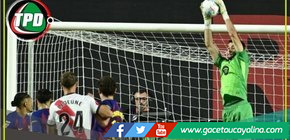 Joan Garcia espera visto bueno médico para volver con el Barcelona