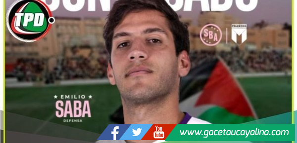 Emilio Saba y su orgullo por Palestina