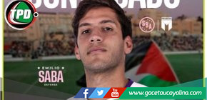 Emilio Saba y su orgullo por Palestina