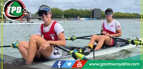 Alessia y Valeria Palacios consiguen medalla de bronce en el Mundial de Remo en Shanghái.
