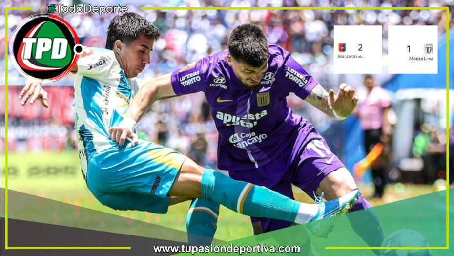 Alianza Lima cae 1-2 ante Alianza Universidad como local absoluto