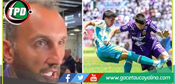 Hernán Barcos critica el campeonato peruano