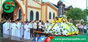 🟢 Contamana celebra con fervor a su patrono San Francisco de Asís