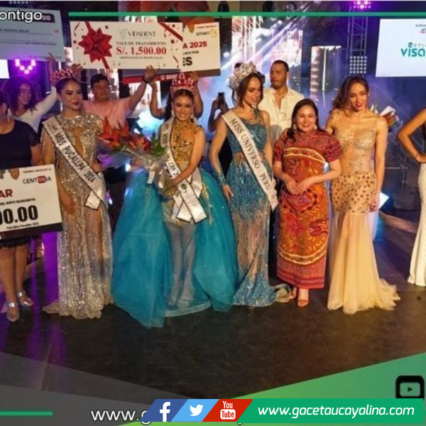 Kennya Marquez es coronada como la nueva "Miss Pucallpa 2025"
