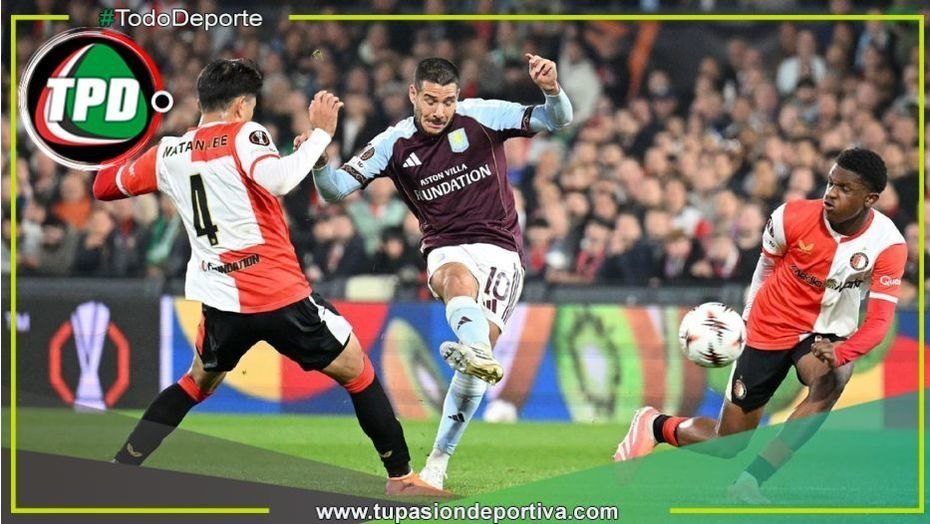 Aston Villa juega con clase, vence 0-2 al Feyenoord y se consolida en la cima de la tabla