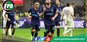 Inter ganó 3-0 a Fiorentina y le arrebató el tercer lugar de la Serie A al Milan