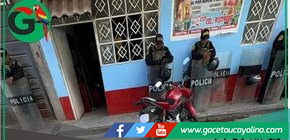 Policía desmantela punto de microcomercialización de drogas en Huánuco.