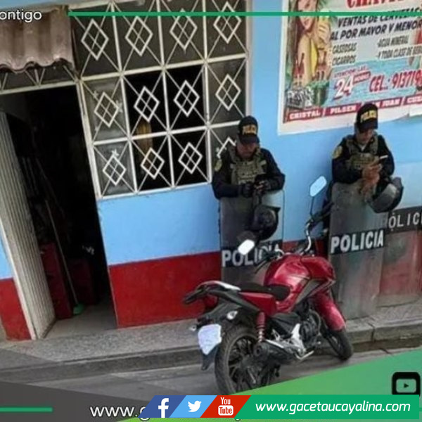 Policía desmantela punto de microcomercialización de drogas en Huánuco.