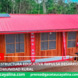 Nueva infraestructura educativa impulsa desarrollo escolar en comunidad rural en Sepahua