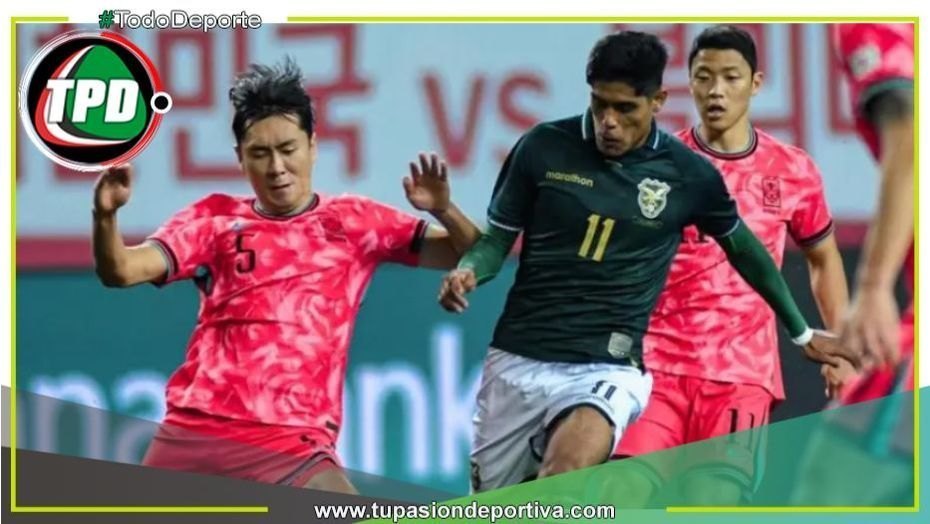 Bolivia cae ante Corea del Sur