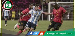 Argentina venció 2-0 a Angola
