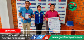 Histórica gestión de alcalde permite rendir examen Beca 18 dentro de Sepahua