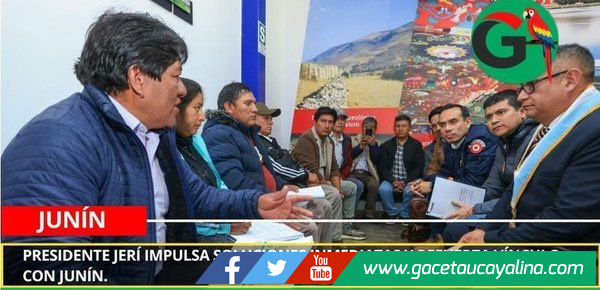 Presidente Jerí impulsa soluciones inmediatas y refuerza vínculo con Junín.