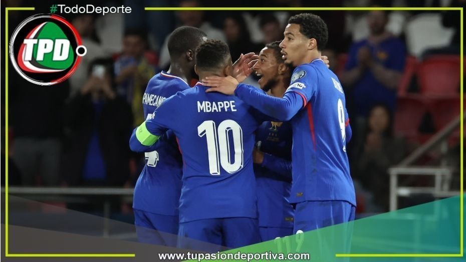 Francia tuvo su noche perfecta, goleó 4-0 a Ucrania y se sumó a los clasificados al Mundial 2026