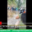 Huaico bloquea vía entre Ambo y Huancachupa y pasajeros quedan varados por horas.