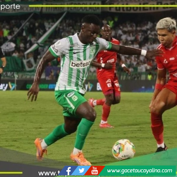 Atlético Nacional vence 1-0 al América y lidera cuadrangulares de la Liga BetPlay
