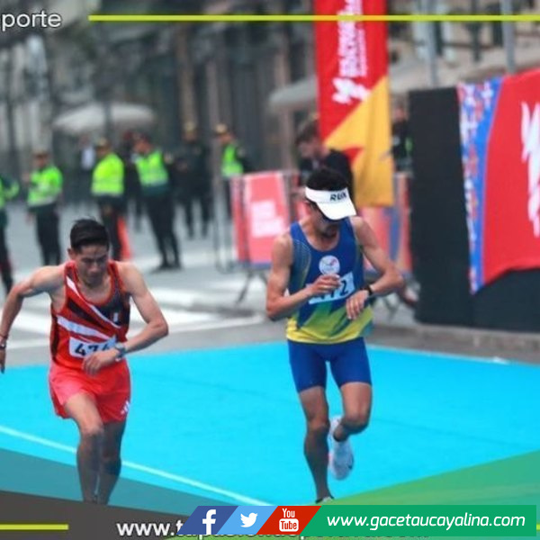 Primeras medallas: Cereceda y Ambrocio logran oro y plata para Perú en la maratón de los Bolivarianos