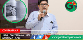 Libro Contamana 1900 despierta interés masivo y renueva identidad local