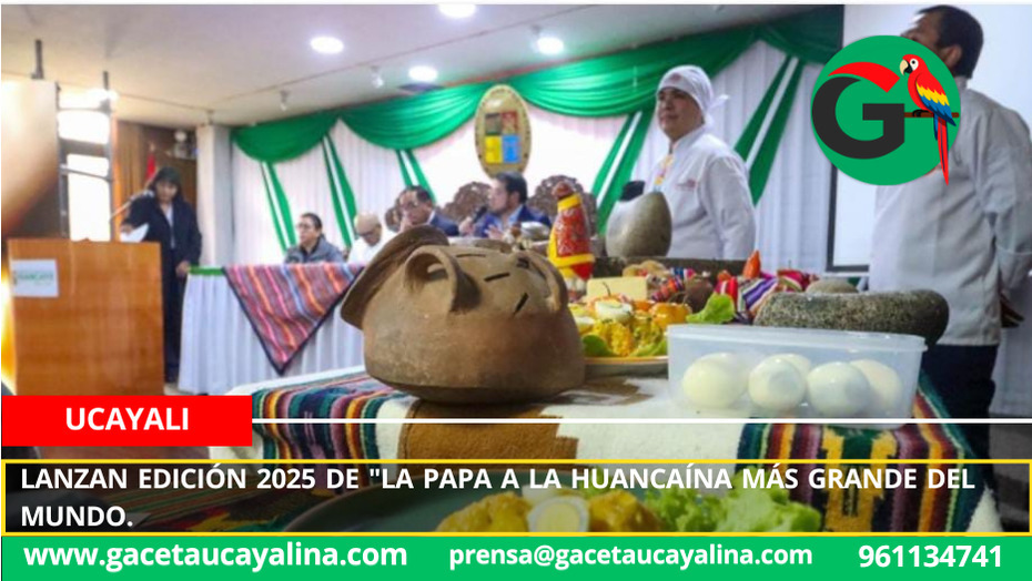 Lanzan edición 2025 de "La Papa a la Huancaína más grande del mundo".
