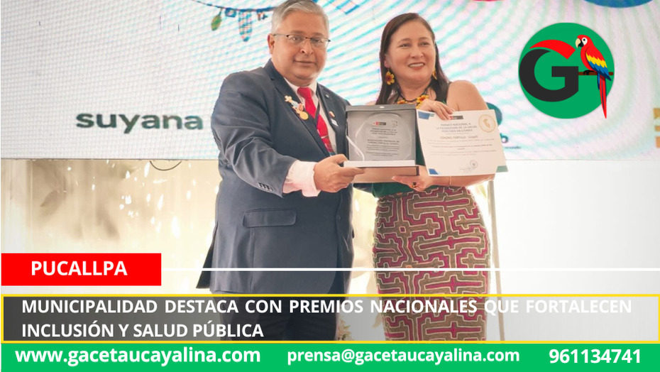 Municipalidad destaca con premios nacionales que fortalecen inclusión y salud pública