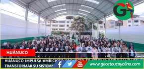 Huánuco impulsa ambicioso Proyecto Educativo Regional para transformar su sistema escolar al 2036.
