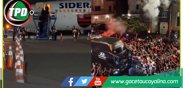 Flamengo llegó a Lima al ritmo de Los Destellos
