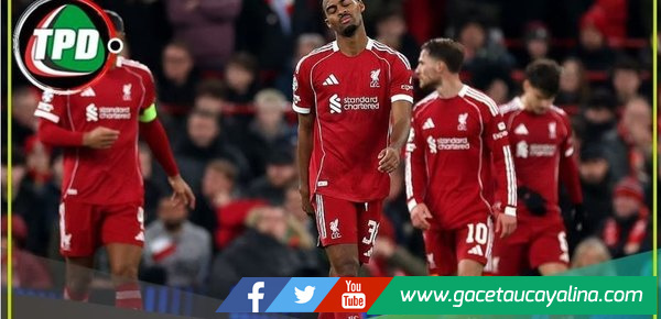 Liverpool cae 1-4 ante PSV y profundiza su crisis con ocho derrotas en once partidos