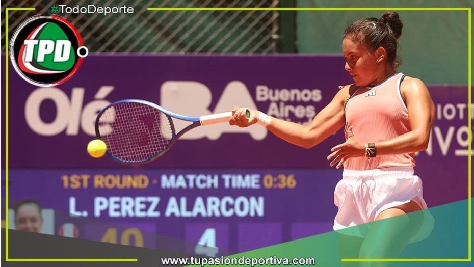 Lucciana Pérez inicia con triunfo su camino en el WTA 125 de Buenos Aires