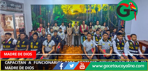 Capacitan a funcionarios para proteger bienes culturales en Madre de Dios