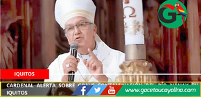 Cardenal advierte grave riesgo por agua contaminada en Iquitos