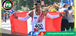 Luis Campos logra plata en marcha