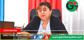 Directora de la UGEL Contamana fugó en yate y evitó ser detenida.