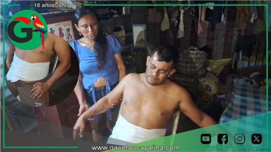 Padre de familia cae de techo mientras trabajaba y clama por ayuda.