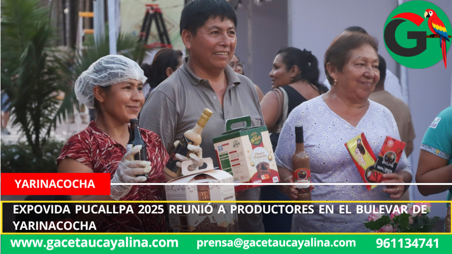 Panetones amazónicos y talento local marcaron la ExpoVida Pucallpa 2025