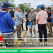 Crisis laboral en Pucallpa: remodelación de la plaza deja a obreros impagos