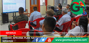 CODISEC aprueba plan navideño y refuerza seguridad en todo Sepahua
