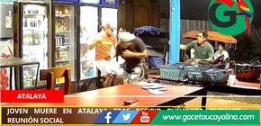 Joven muere en Atalaya tras recibir puñalada durante reunión social
