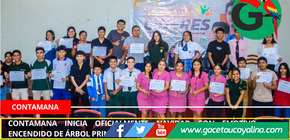 Contamana clausura Escuela de Líderes impulsando crecimiento juvenil y participación ciudadana