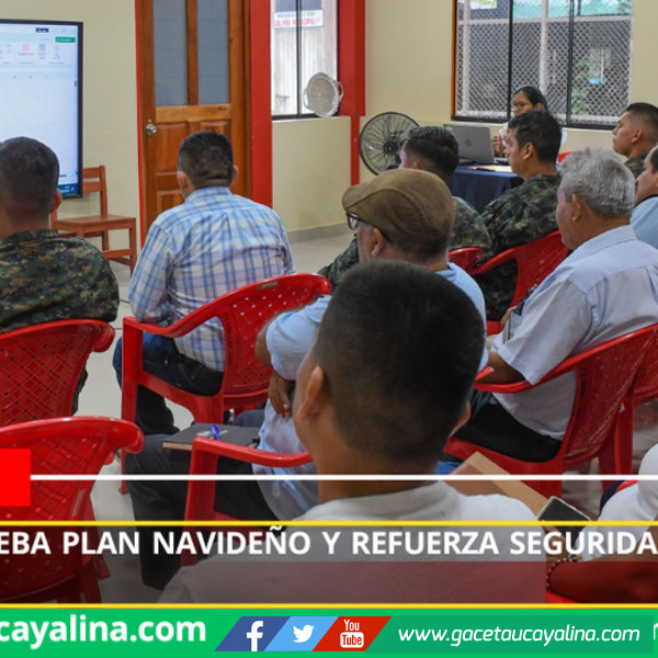 CODISEC aprueba plan navideño y refuerza seguridad en todo Sepahua