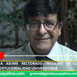 Hernán Ávila asume rectorado interino DE LA UNIA para recuperar institucionalidad universitaria