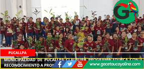 Municipalidad de Pucallpa clausura Programa EDUCCA con reconocimiento a promotores juveniles.
