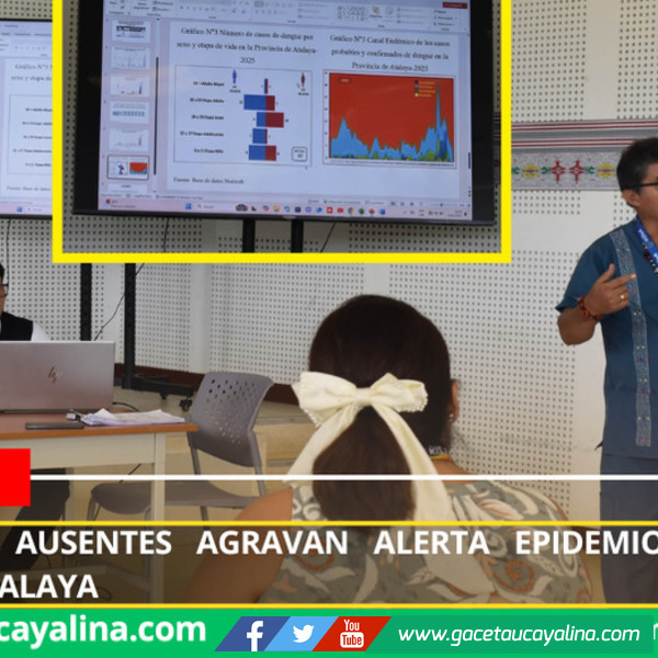 Autoridades ausentes agravan alerta epidemiológica por dengue en Atalaya