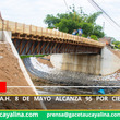 Puente del A.H. 8 de Mayo alcanza 95 por ciento en Contamana