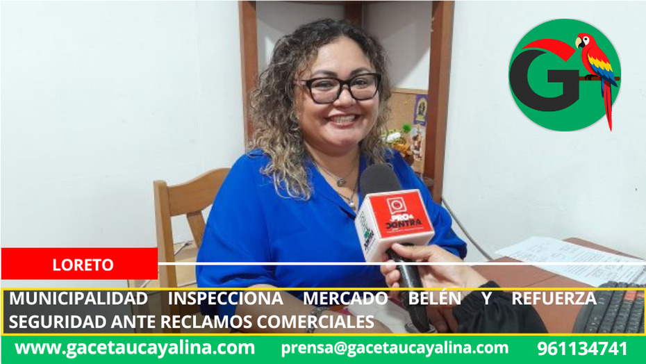 Municipalidad atiende denuncias técnicas y refuerza ordenamiento en mercado Casona de Belén.