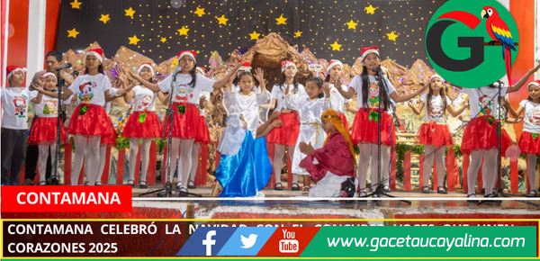 Contamana celebró la Navidad con el concurso Voces que Unen Corazones 2025