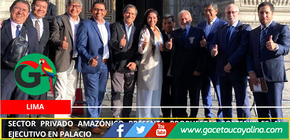 Ejecutivo y sector privado amazónico marcan avances por el desarrollo de la Amazonía