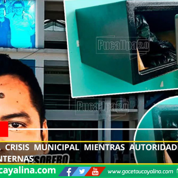 Robo agrava crisis municipal mientras autoridades mantienen rivalidades internas