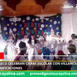 Escolares de Pasco celebran cierre escolar con villancicos y coloridas escenificaciones